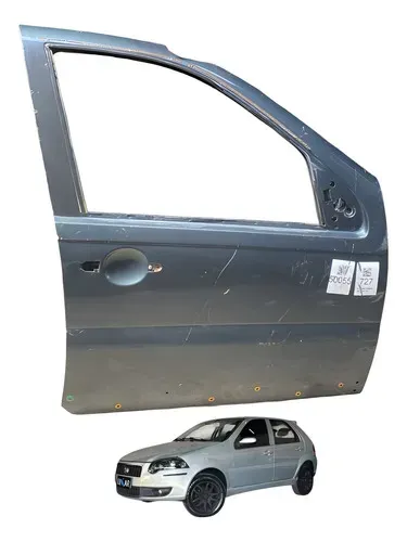 Porta Dianteira Direita Fiat Palio Elx 1.4 2008 A 2014 Dianteira Direita Preto