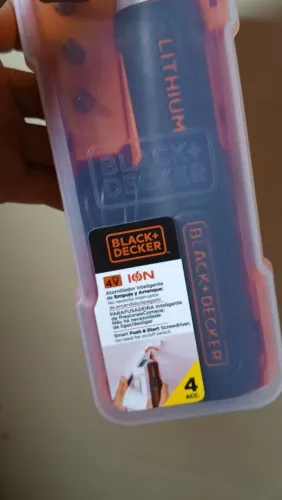 Parafusadeira inteligente black+decker