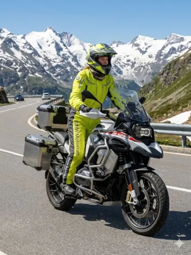Macação Impermeáv. oficial BMW Motorrad ProRain Overall (Suit) Feminino, Tam. XS. *SEM USO