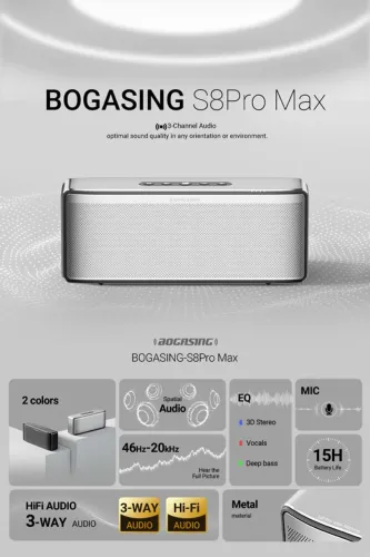 BOGASING S8 PRO MAX (FAÇO ENVIO)