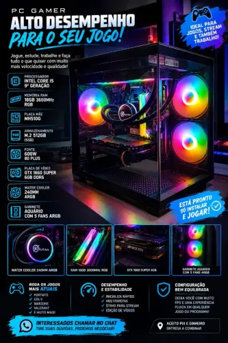 Vendo ou troco Pc gamer