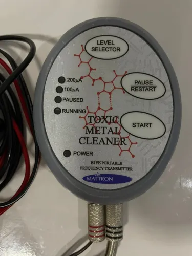 Toxic Metal Cleaner - Mattron - Emissor portátil de frequências