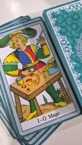 Tarot de Marselha Legítimo - 78 Cartas de Pura Sorte!