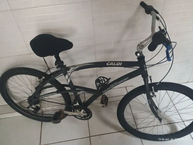 Bicicleta 21 marcha aro19 Caloi 100 sport