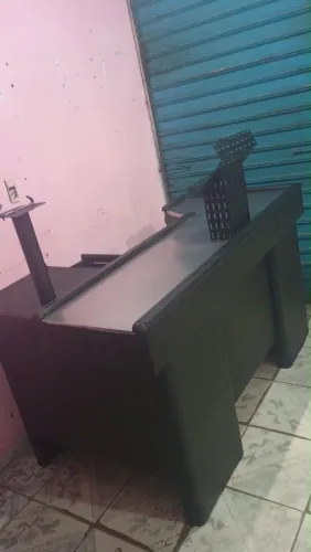 Balcão caixa de supermercado