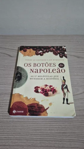 Livro Os botões de Napoleão 