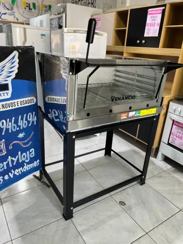 ?NOVIDADE? FORNO INDUSTRIAL VENÂNCIO ROMA GÁS GLP 12.200 kcal/h 2,8kPa 155 LITROS