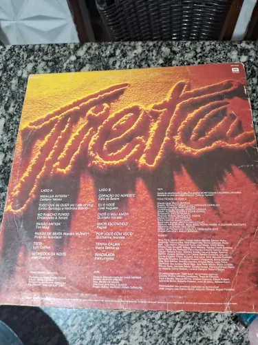 LP Vinil - Tietê Nacional 1989 - Som livre - Tim Maia Luiz Caldas