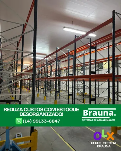 Estrutura Metálica para Estoque - Projeto em 48 Horas