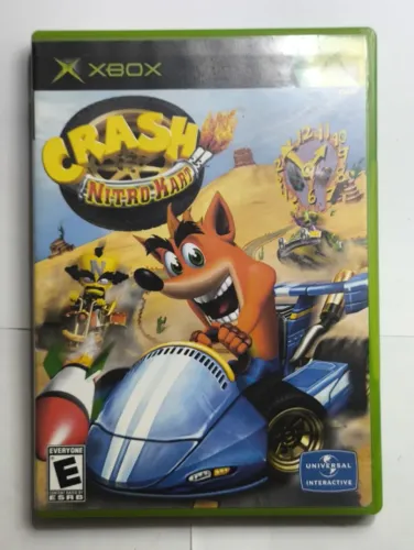 Jogo Original Xbox Clássico - Crash Nitro Kart