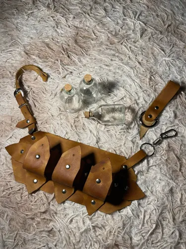 Suporte para garrafinhas Medieval Steampunk