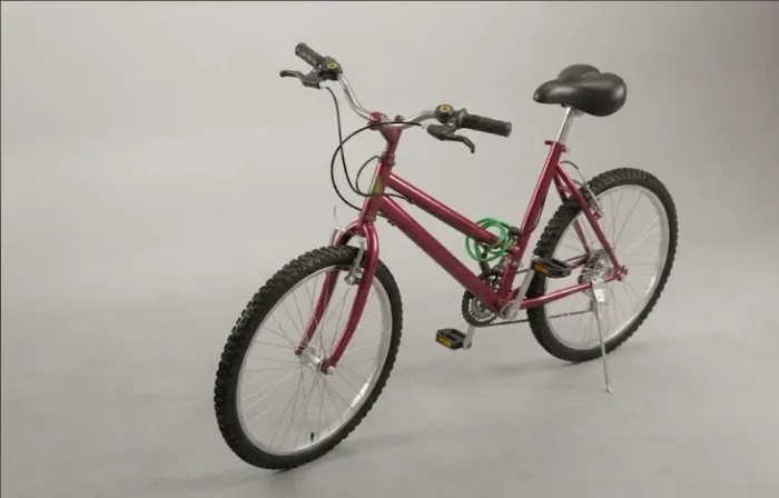 Bicleta aro 26 vermelha 16 marchas