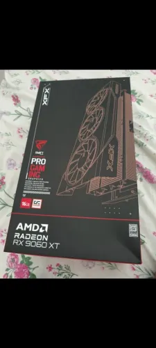 Placa de vídeo RX9060 XT 16gb triple fan