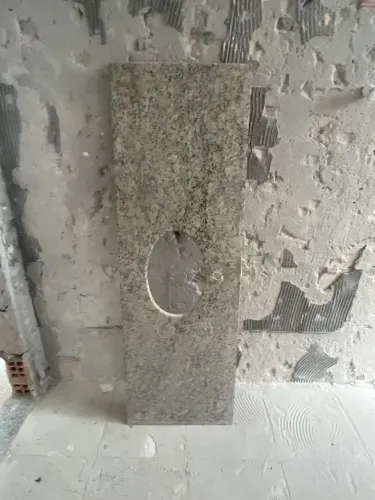 Bancada de pia de banheiro