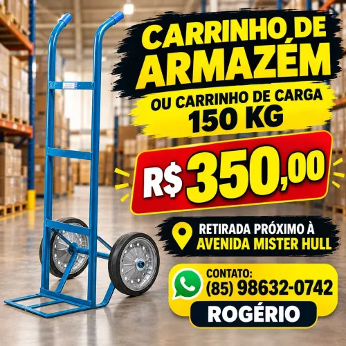 CARRINHO DE CARGA OU CARRINHO DE ARMAZEM
