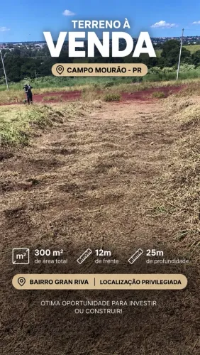 Oportunidade terreno inteiro em Campo Mourão PR