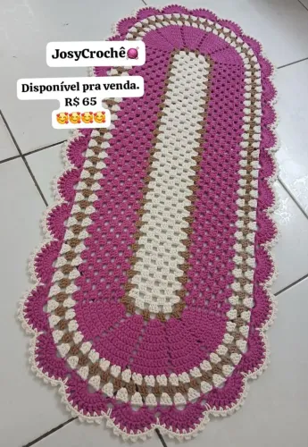 Tapete crochê RS 60