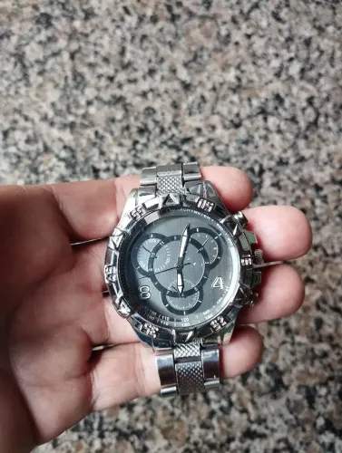 RELÓGIO QUARTZ  INOXIDÁVEL 