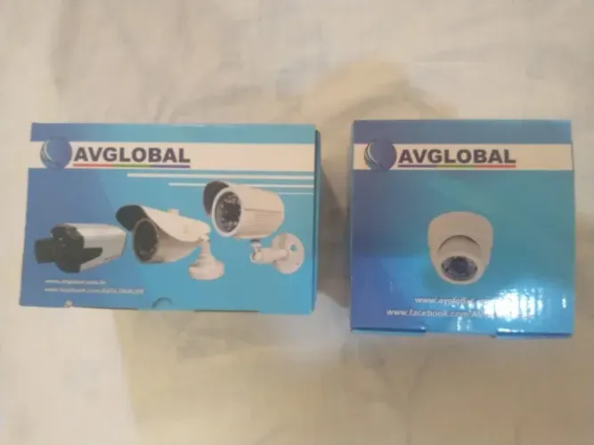 Camera de segurança monitoramento AVGlobal