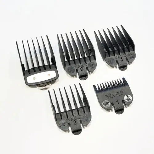 Kit com 5 Pentes de Altura Wahl - Nº 1, 3, 4, 6 e 8 (Original)