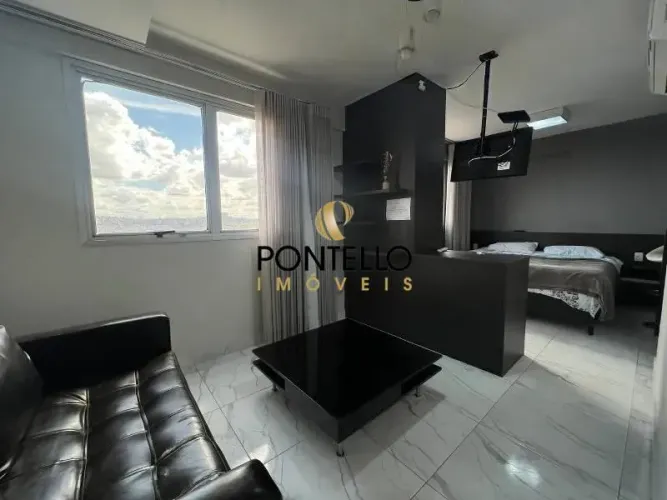 Apartamento mobiliado à venda no bairro Palmares, com 29 m², 01 quarto, 01 vaga