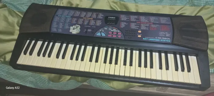 Teclado casio ctk 560l
