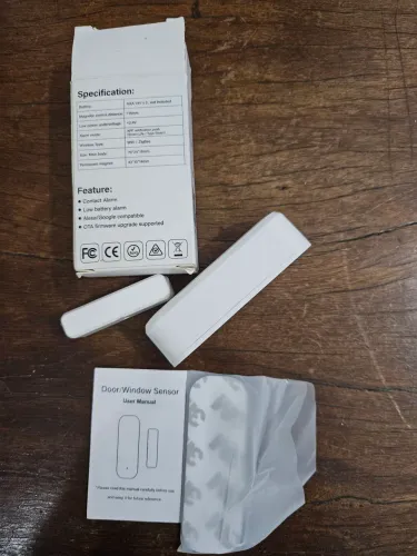 Sensor magnético inteligente Tuya wi-fi para portas e janelas