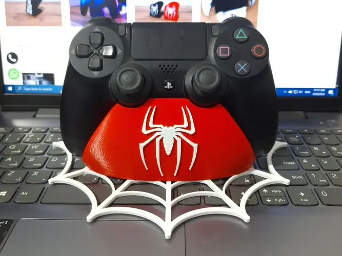 suporte para controle de PS4/PS5homem-aranha 