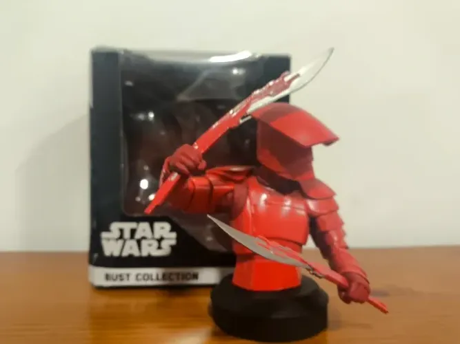 Star Wars Busto de Coleção De Agostini-GUARDA DE ELITE PRETORIANA(acompanha caixa/revista)