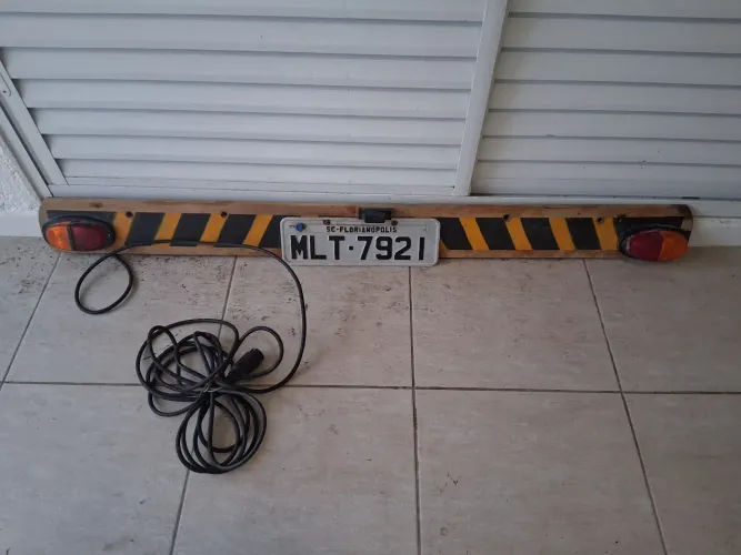 Placa reboque de lanchas completo sem multas