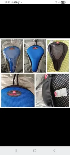 Capa almofada banco de bicicleta gel Realtex Cycle<br>Madureira