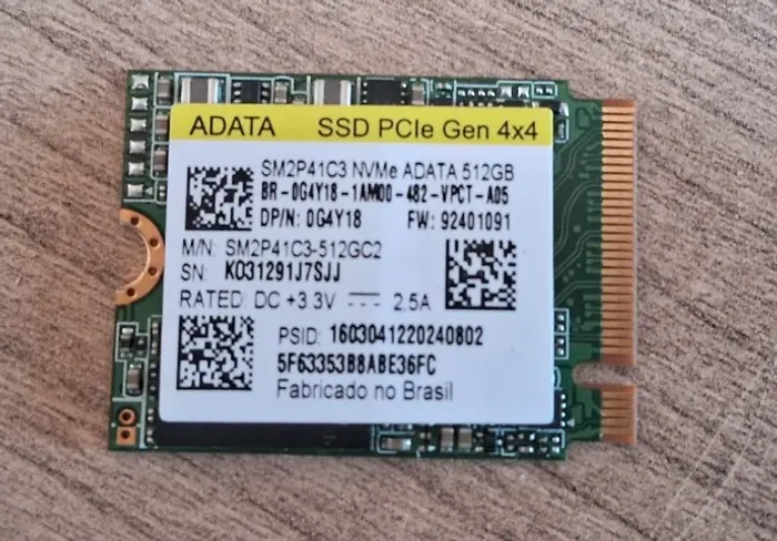 Nvme 512gb 4x4