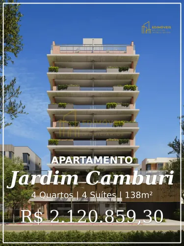 Jardim Camburi Espera por Você: Apartamento com 3 Vagas e Design Moderno