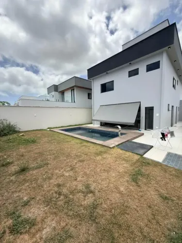 CONDOMINIO DAMHA, ARAÇAGI, LINDA CASA DE ALTO PADRAO , PROJETADA E MOBILIADA, 4 SUITES, PI