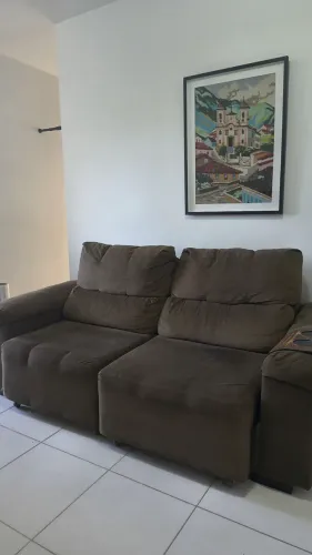 Sofá retrátil 4 lugares