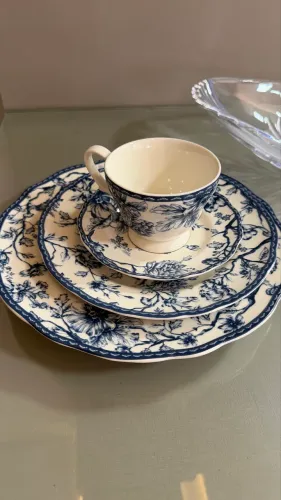 Conjunto Lívia Home Style Camicado - 24 Peças Porcelana