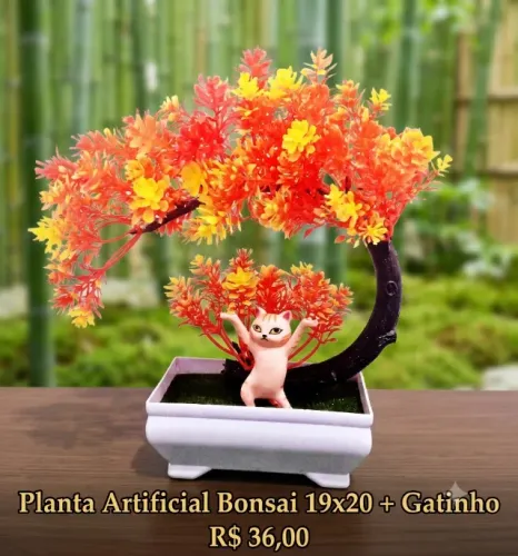 PLANTAS ARTIFICIAL BONSAI