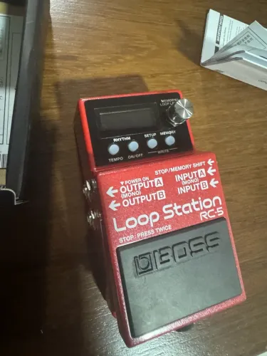 Boss rc 5 pedal looper rc5