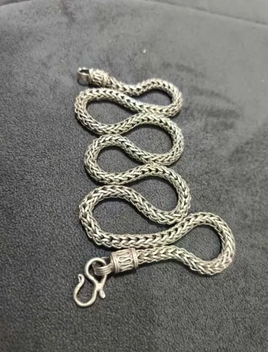 Corrente prata bali 925