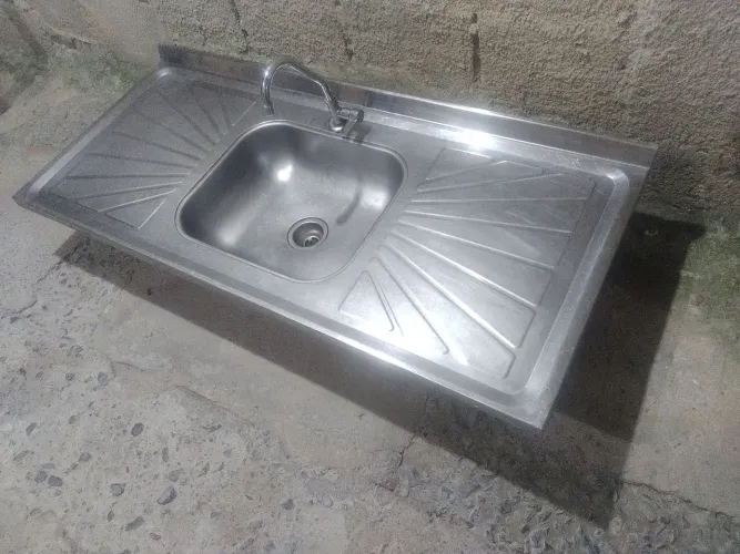 Pia para cozinha aço inox 