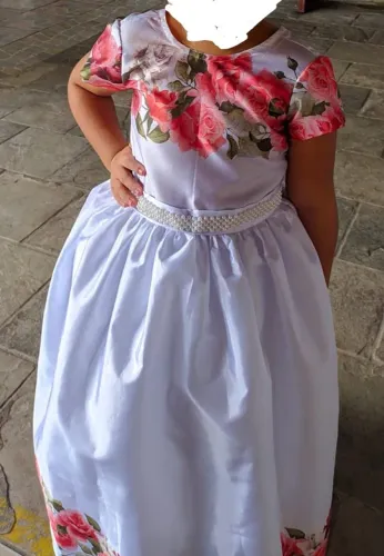 Vestido de Festa Infantil