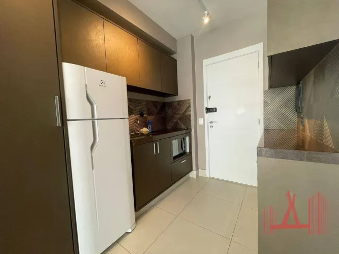Studio MOBILIADO para Locação com 1 dormitório, 1 vaga de garagem, com 35 m² - Consolação
