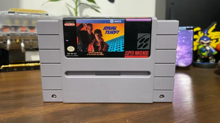 Rival Turf Original Super Nintendo 