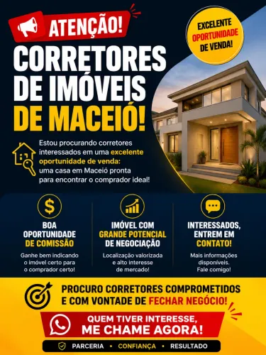 ATENÇÃO, corretores de imóveis!