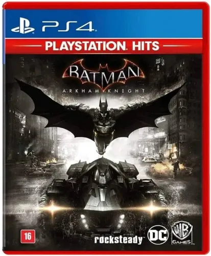 Jogo de PlayStation 4 (PS4) - Batman Arkham Knight (Novo - Lacrado) DC - Warner Bros Games