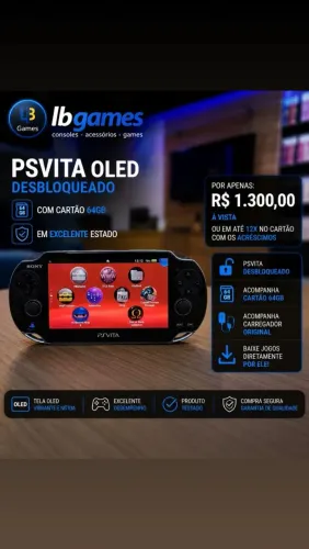 Psvita desbloqueado 64gb