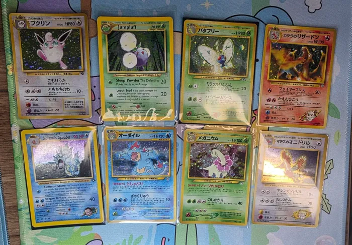 Lote cartas pokemon super raras