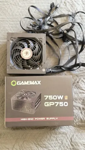 Fonte Gamemax 750w Gp750 80 Plus Bronze