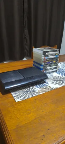 Ps3 com jogos mais sem controle 