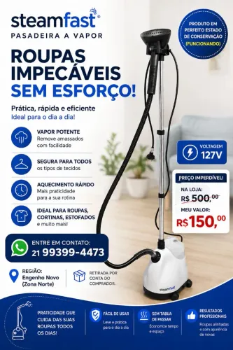 Passadeira A vapor